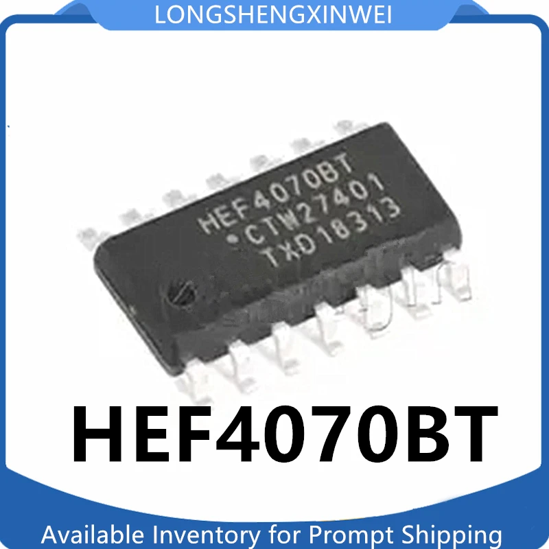 1PCS New Original HEF4070BT 4070BT SMD SOP14 Quad 2-input XOR Gate Logic IC