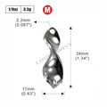 3.3g Nickel 50PCS