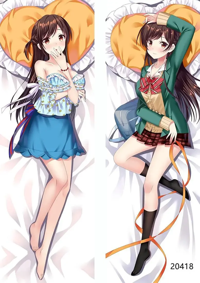 Anime Dakimakura Hugging Body Pillow Case Cartoon Hugging Body Pillow Case Otaku DIY Pillow Cover