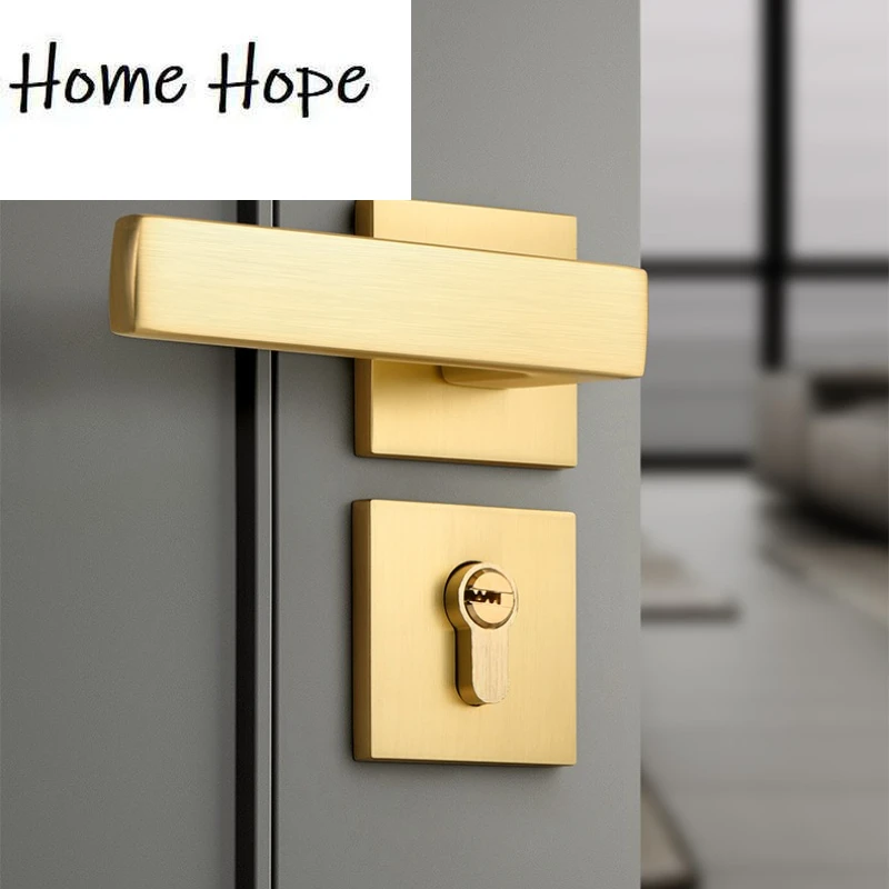 indoor-silent-lock-golden-metal-door-lock-living-room-magnetic-locks-door-hardware-accessories-tools-universal-split-locks