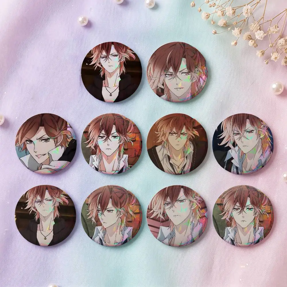 1pc Diabolik Lovers Mukami Cartoon Style Badge Brooches On Backpack Decoration Round Enamel Pins For Accessorys