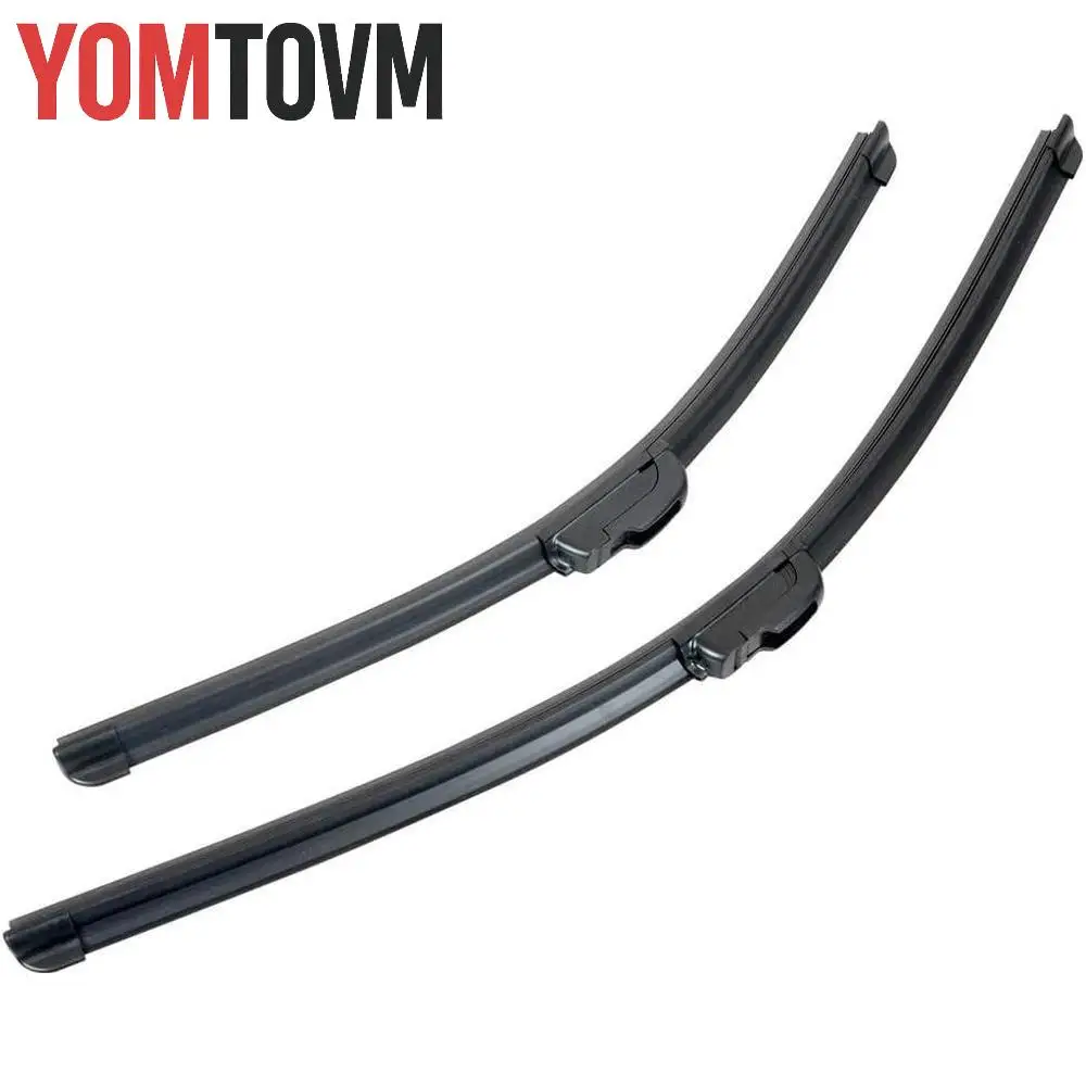 Black Rubber Front Windshield Wiper Blades for FOCUS C-MAX 2003-2009