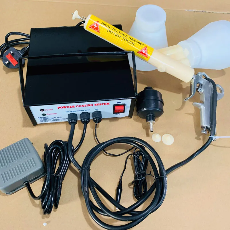

Powder Coating Gun Portable Manual Spray Gun Electrostatic Powder Coating Gun System Machinery Painting Machine 220V 110V