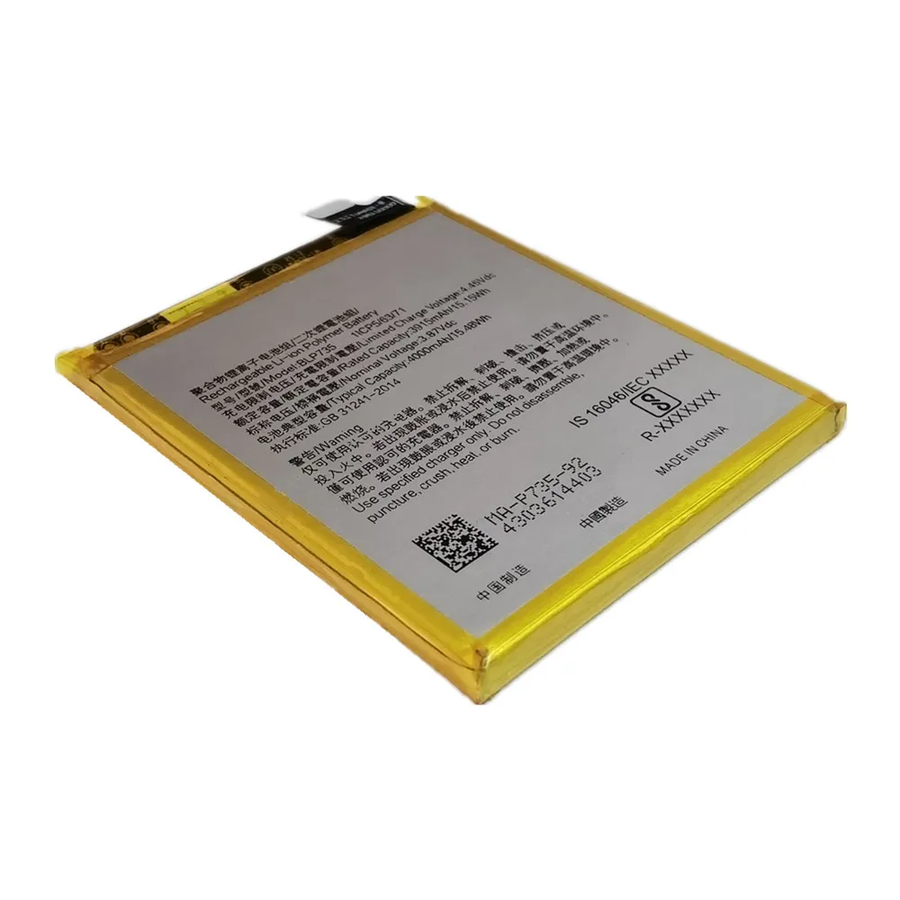 100% Original 4000mAh BLP735 Replacement Battery For OPPO Reno 2 Reno2 Smart Mobile Phone Battery Batteries With Tools