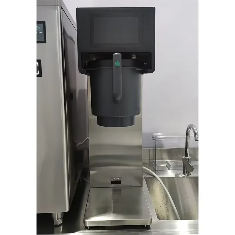 5L Commercial Smart Tea Brewing Machine with Touch Screen Display Automatic Extractor for Restaurant Office Use High Capacity