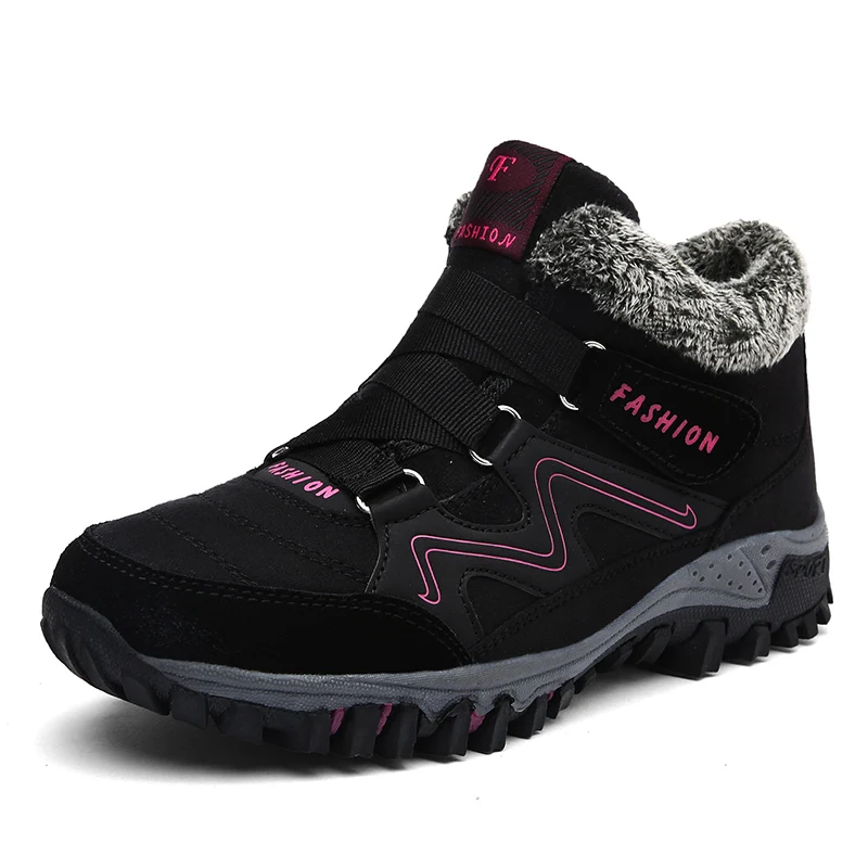 Winter Warme Stiefeletten Männer Frauen Outdoor Wandern Schuhe Berg Schneeschuhe Schnee Stiefel Trekking Plus Große Größe 49 50 51 52 53 54