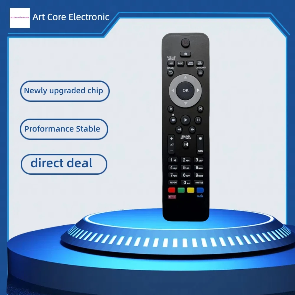 New remote control fit for Philips Home Theater System HTS3541/F7 HTS3564 HTB3524 HTS3564/F7 HTB3524/F7 HTS3541 DVD