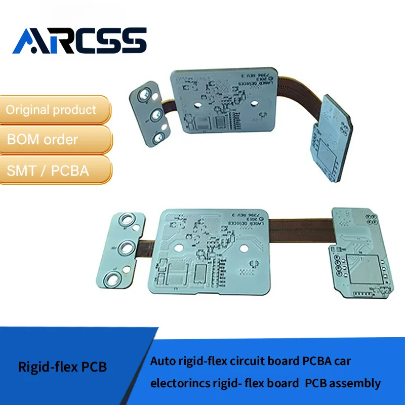 Placa de circuito rígido-flexível automática PCBA elettori de carro montagem PCB de placa rígida-flex