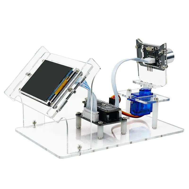 A99E-Simulated Radar Ultrasonic Simulation Radar Scanner DIY Kit For Student Programming Learning Robot Detection
