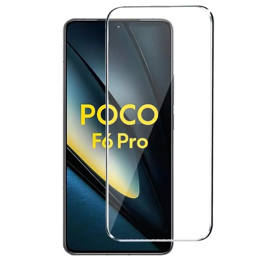 1/2PCS For Xiaomi Poco F6 F5 screen protector  For Xiaomi Poco F6 Pro F5 PRO Tempered Glass Protective Sticker