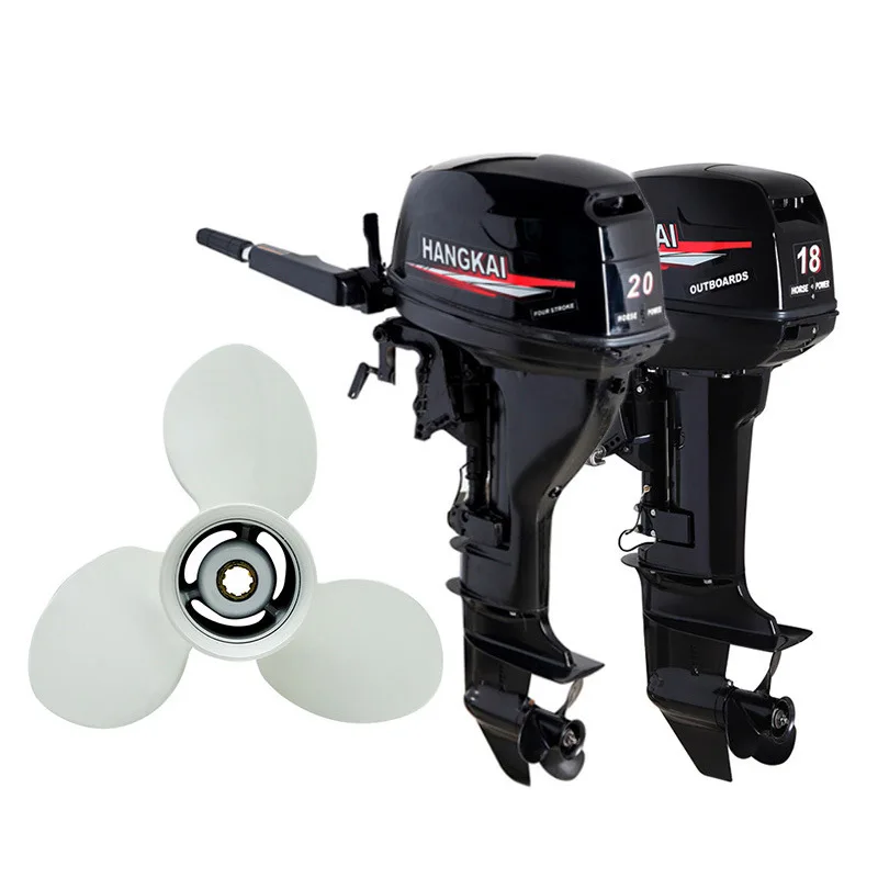 

Hangkai Boat Engine Fishing 2 Stroke fule 6HP 9.9HP 12HP 18HP Outboard Motor