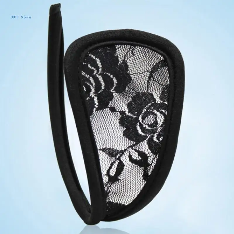 Dámské květinové krajkové spodní prádlo C String Neviditelné sexy spodní prádlo Pevné duté tanga - náhled 3