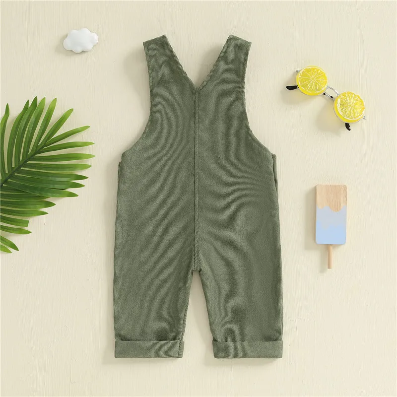 Unisex Baby Suspender Overalls 3