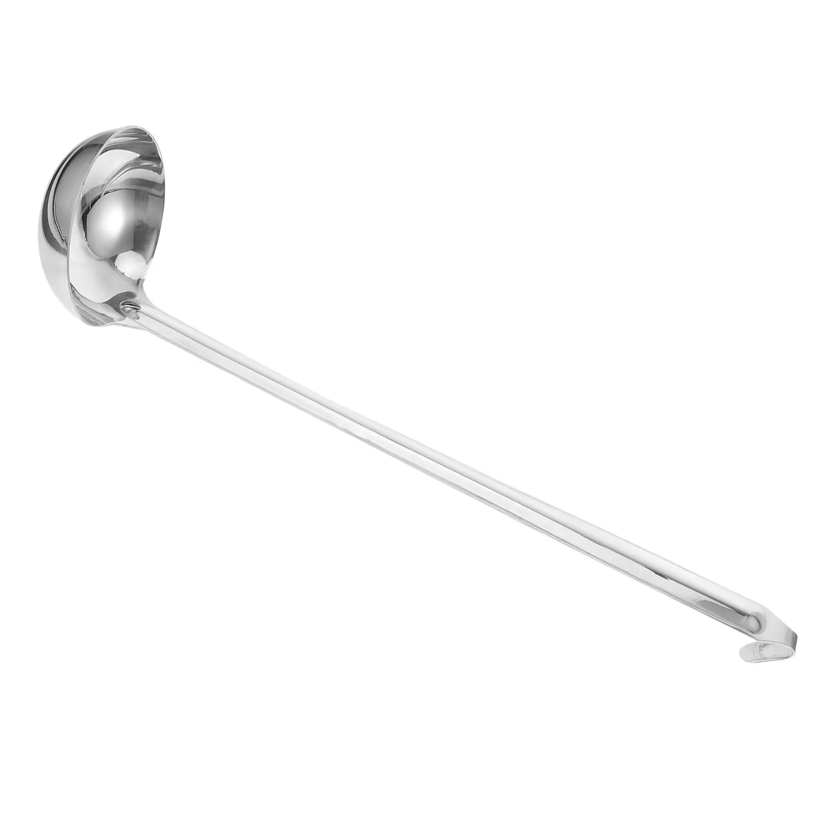 Handle Soup Ladle For Food Serving Thanksgiving Dinner Stainless Steel Thickened Deep Design Heavy Duty Hook