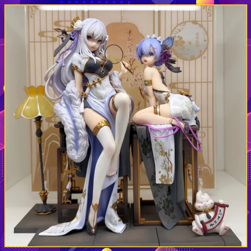 

Starting From Scratch World From Zero Rem Emilia Chinoiserie Одежда Фигурка Модель Коллекция Настольные украшения Подарки на день рождения