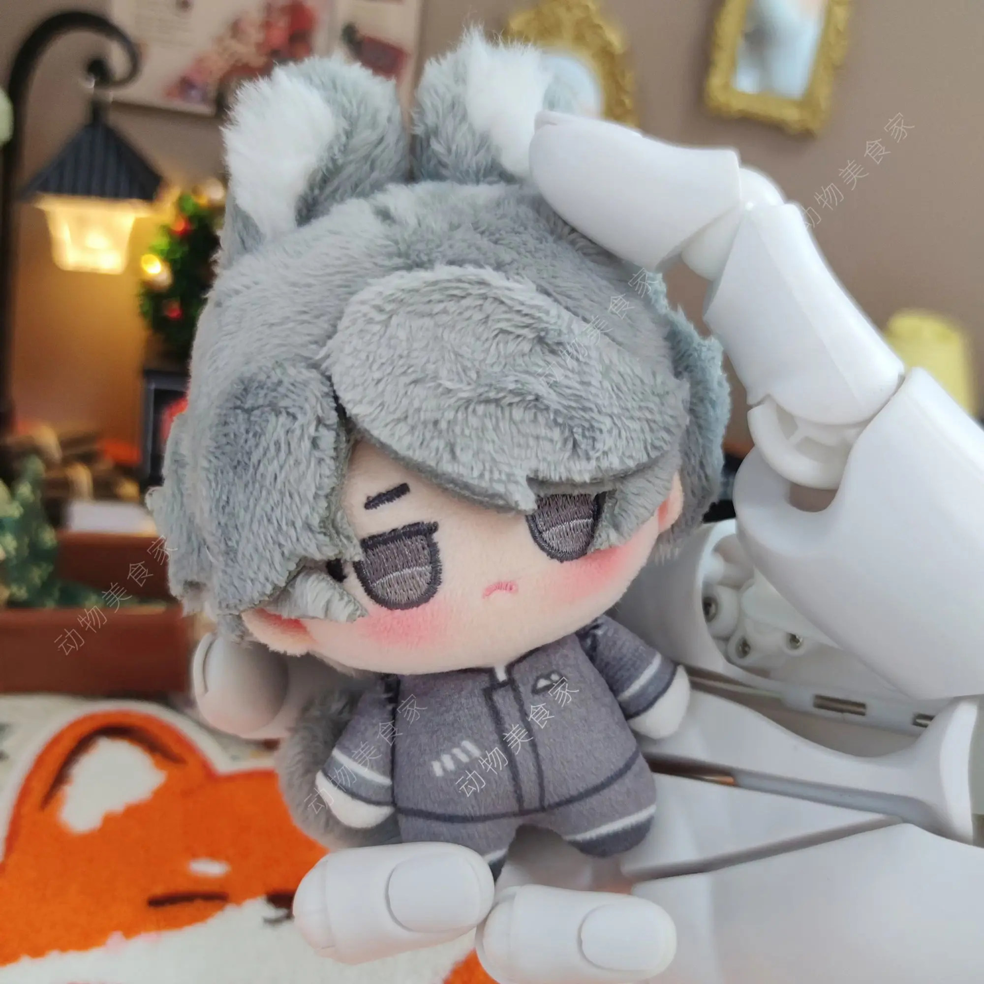 

Game Aesop Carl Embalmer Identity Ⅴ 10CM Animal Series Plush Doll Adorable Nunu Body Pendant Keychain Stuffed Toys Gift