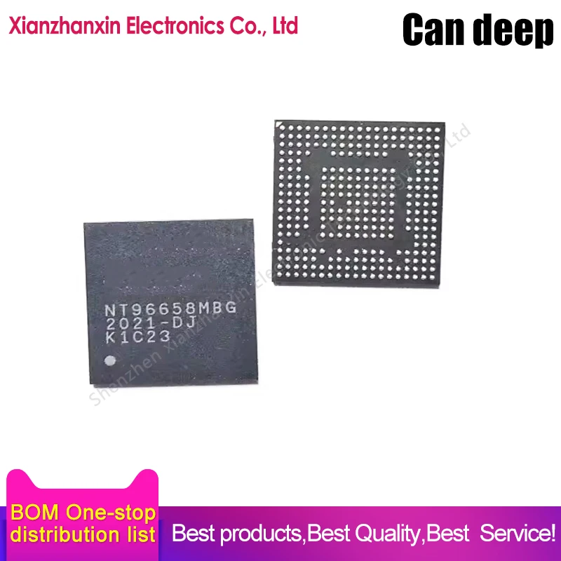 1PCS/LOT NT96658MBG NT96658 BGA Security surveillance camera main frequency chip in stock