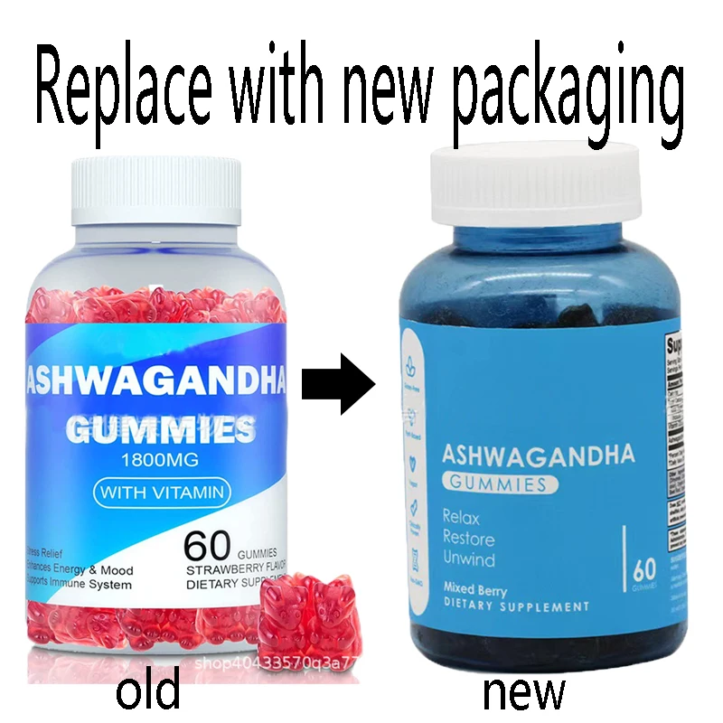 Ashwagandha Gummies South Africa Drunken Eggplant Soft Candy Complex Vitamin Soft Candy Adjusting sleep and calming mood