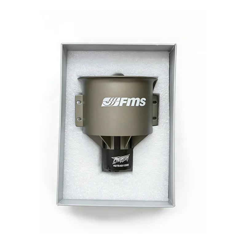 

FMS 90mm Pro Metal EDF Power System - 12 Blades, 8S, 4075-1500KV Motor for RC Fixed-Wing Jets