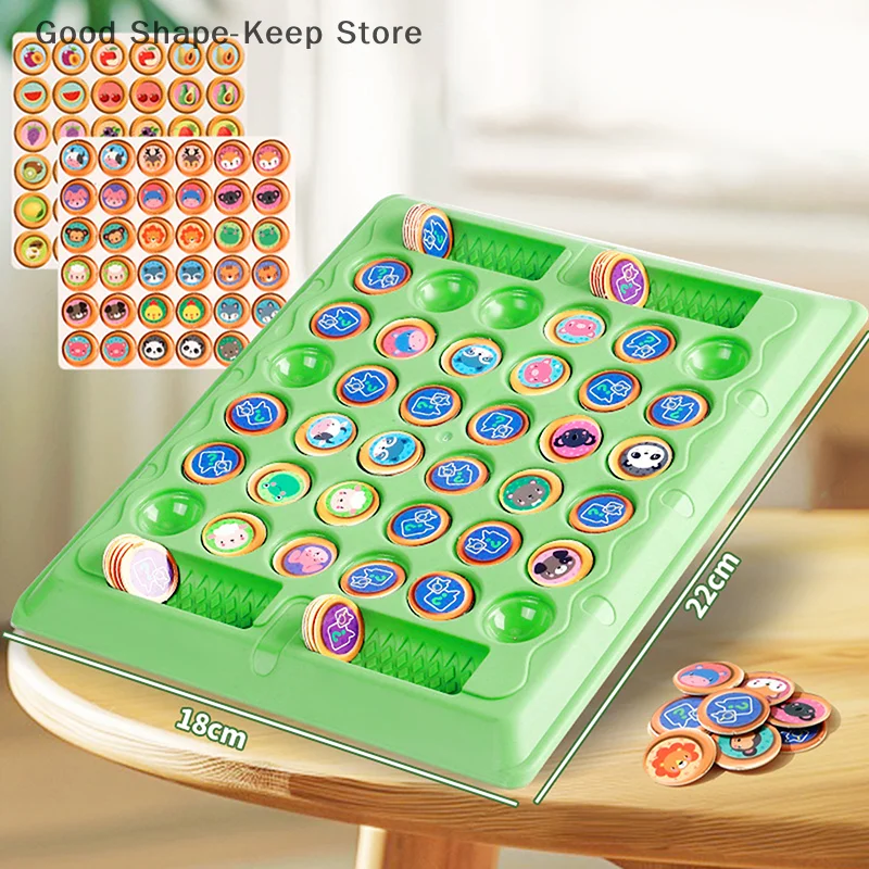 شطرنج الوجه على شكل حيوانات للأطفال: لعبة استراتيجية كلاسيكية وتعزيز الذاكرة