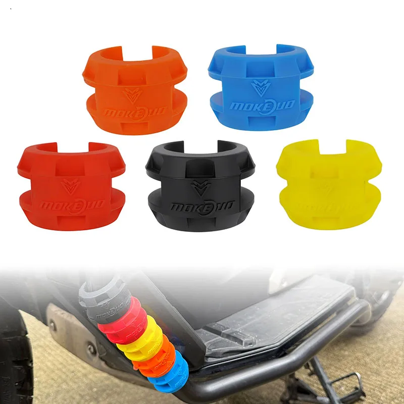 Round Tube Motorcycle Crash Guard Protector Block for 22mm 25mm 28mm 32mm Frame Bars Scratch Resistant Pad