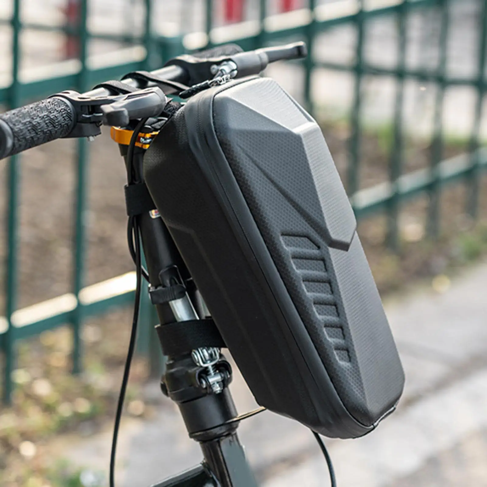 

Electric Scooter Bag Large Capacity Quick-Release E-Scooter Bag Front-Mounted for Keys Water Bottle Sunglasses Eyeglasses