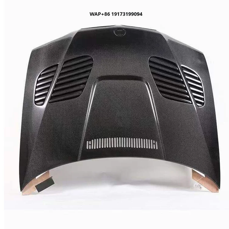 

High Quality Bonnet Scoop Car Engine Cover Bodykit Carbon Fiber Hood for BMW-3 Series E46 1996-2000