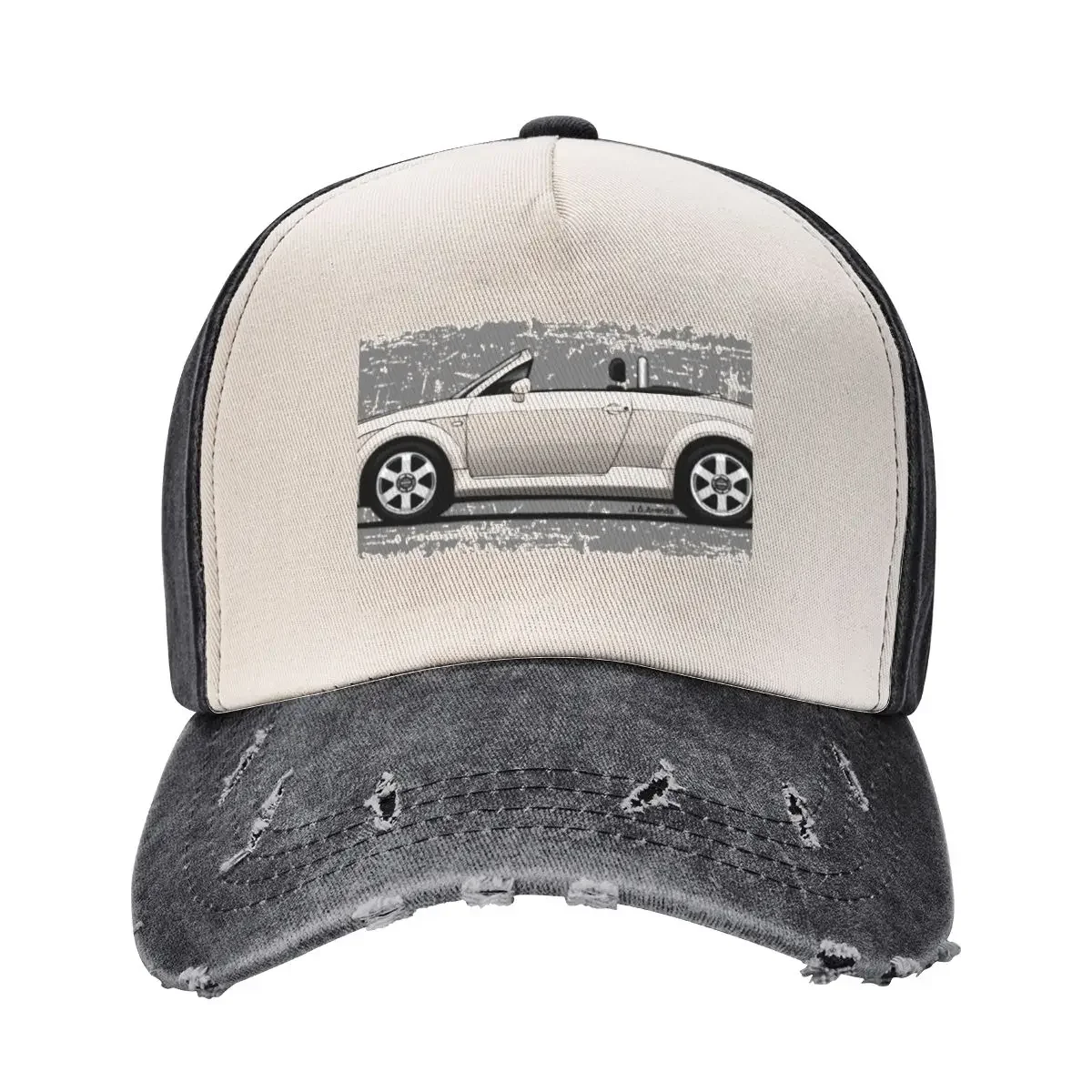 

My hand drawing of the German roadster (transparent) Baseball Cap New In Hat Beach Bag Visor Rave Golf Women Men's