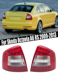 LED Car Rear Light Bumper Light Tail Light Cover Brake Lamp For Skoda Octavia A6 For RS 2009 2010 2011 2012 2013 Car-styling
