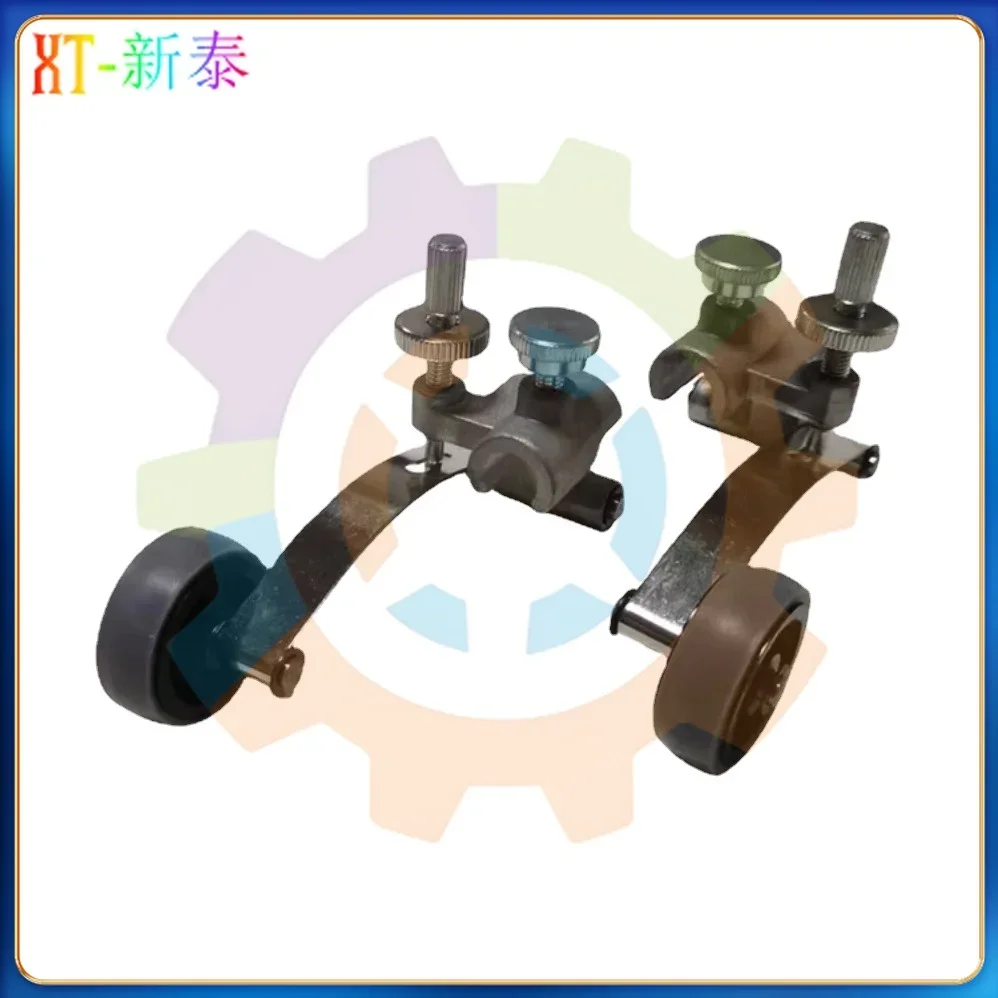 Komori Table Runner Assembly Printing Machine Spare Parts Pinch Roller Assembly Paper Pressing Rubber Wheel Assembly