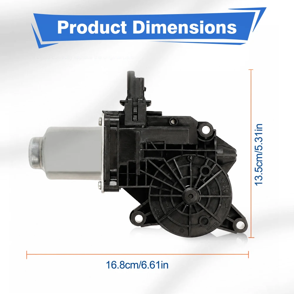 Front Left /Right Power Window Regulator Lift Motor 6 pins For Hyundai Ioniq 2017-2022 82450-G2020, 82450G2020, 82460-G2020