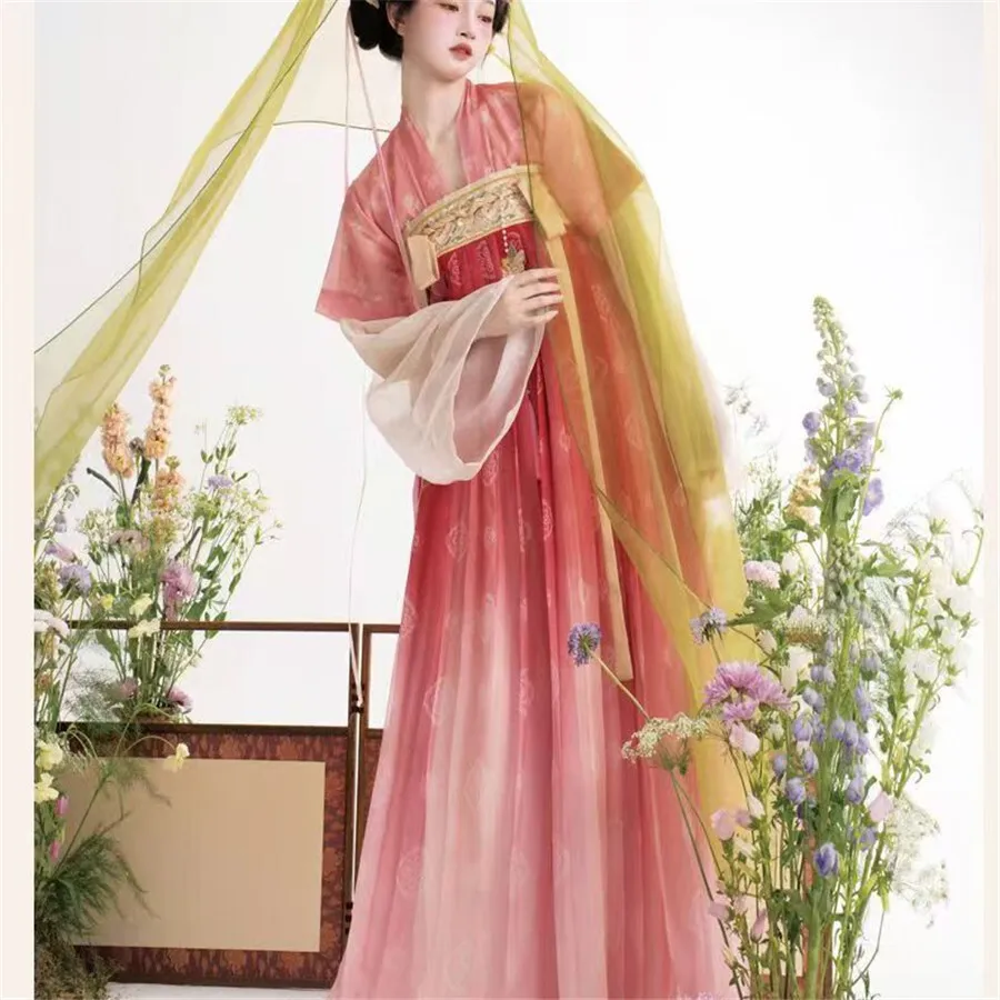 

Oriental Style Clothing Chinese Traditional Clothes Fairy Costume Photo Party Dress Outfits Women Tang Dynasty Hanfu Dress