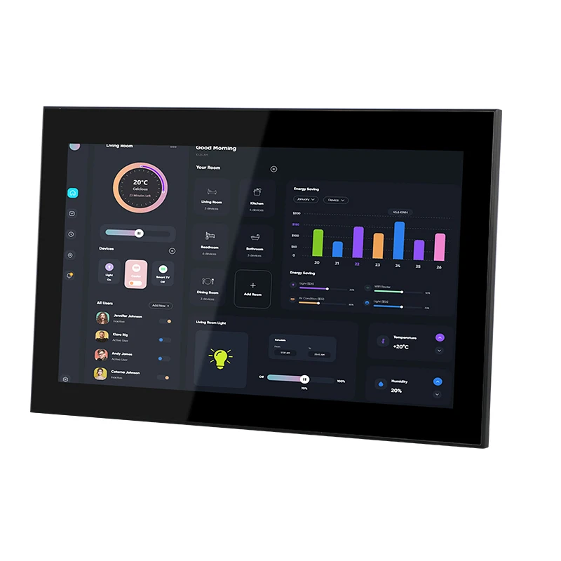 

Inwall Mount Smart 14 Inch Large Screen RJ45 POE Tablet Central Touch Control Panel Dashboard