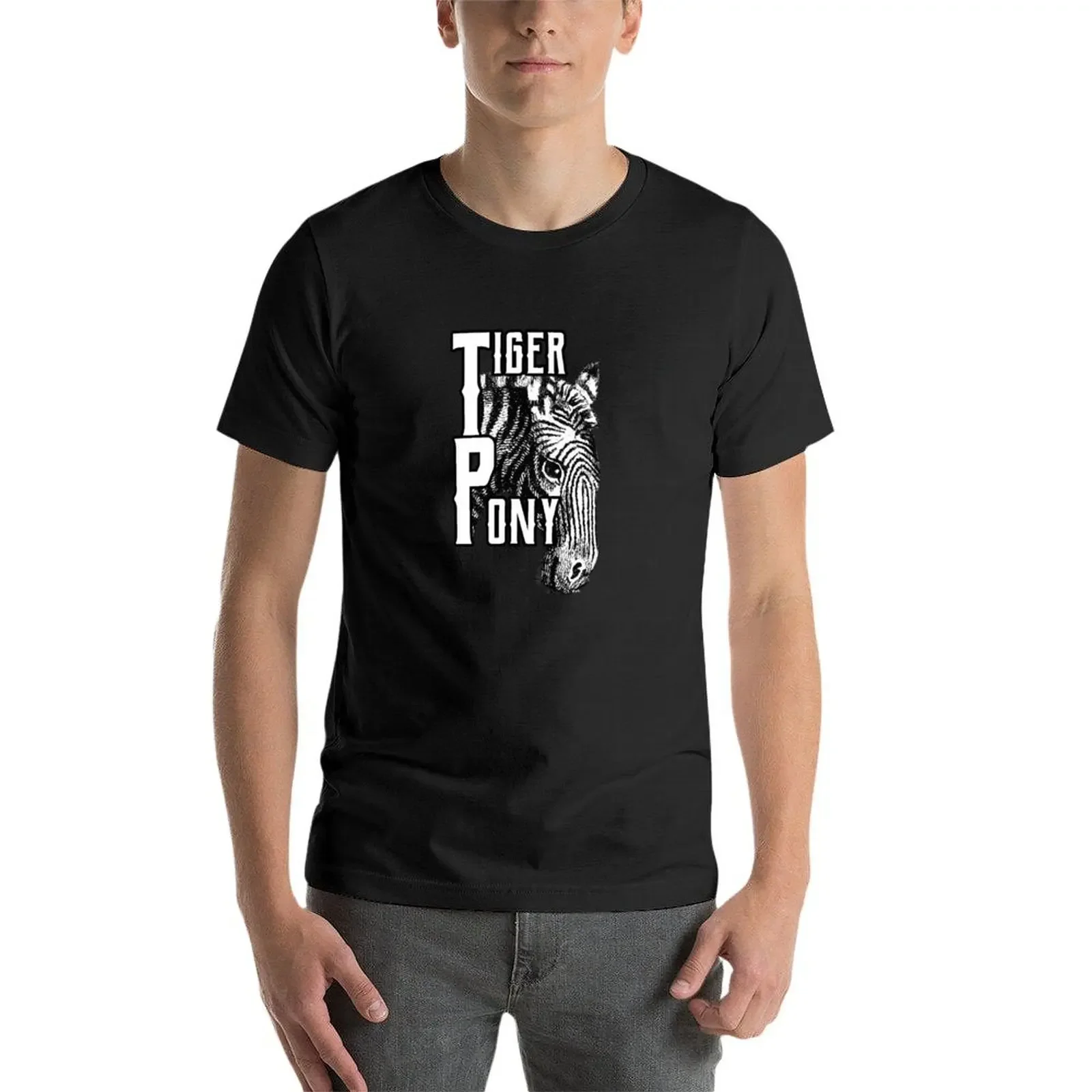 Camiseta de tigre divertido para hombres, ropa de diseñador de verano para fanáticos del deporte, cebra, caballo, Safari, Zoo