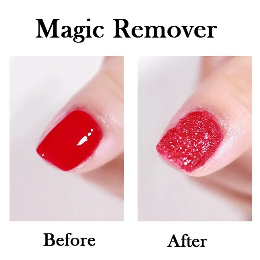 Magic Burst Nail Gel Polish Remover Peel Off Gel Remover Nail Remove Cream Clean Tools