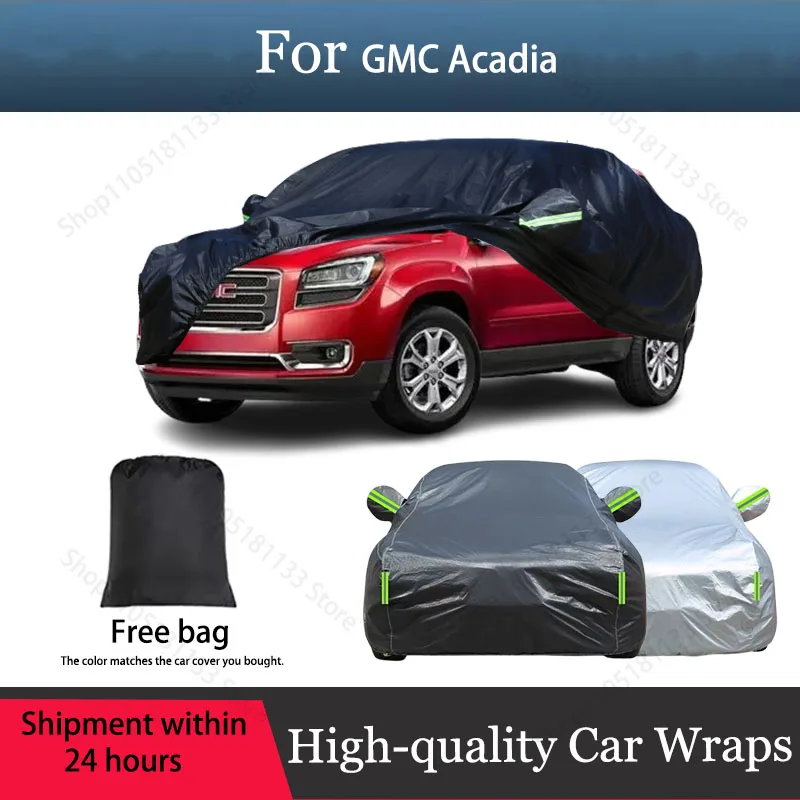 For GMC Acadia SUV Car Cover Premium Waterproof All Weather Protection Outdoor Use Sun Rain Snow Dust Resistant