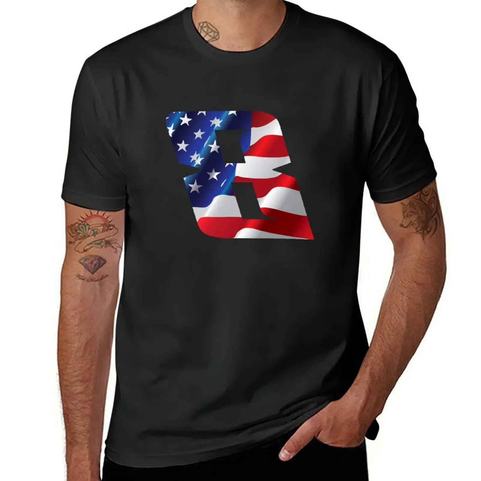 

Kyle Busch USA 8 T-Shirt plus size clothes vintage anime shirt anime clothes black t-shirts for men