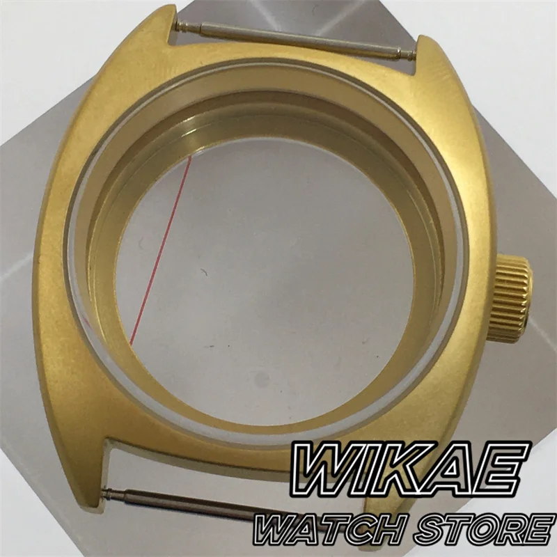 36mm/39mm Brass Bronze Watch Cases Double Domed Mineral Glass Fit NH34 NH35 ETA2824 PT5000 Mingzhu2813 Miyota9015 Movement