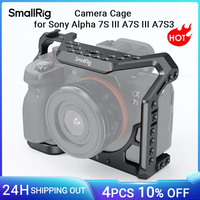 SmallRig a7s3 A7siii DSLR Cage for Sony Alpha 7S III Camera Cage With Cold Shoe Mount and Nato Rail Video DIY Cage Rig 2999