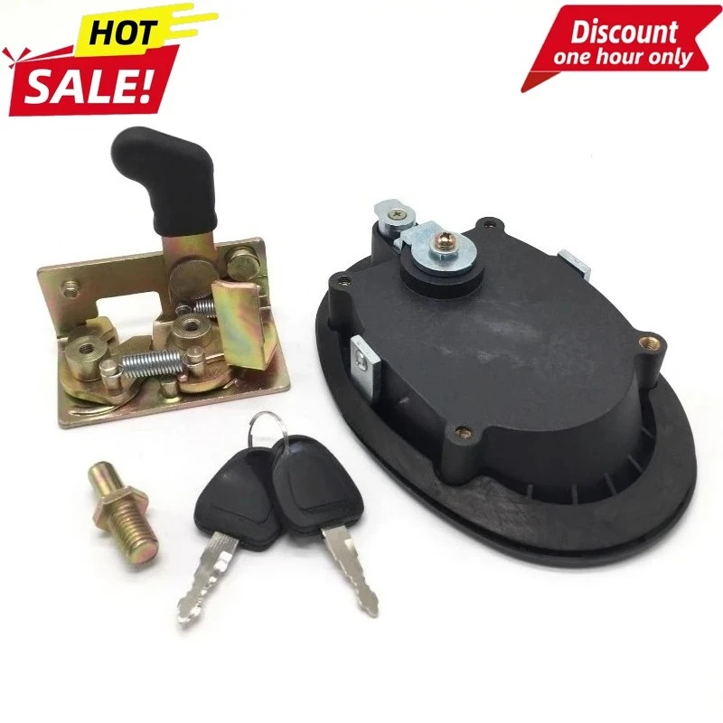 

Excavator for XGM Xiagong XG806 808 Cab Door Lock Assembly Outer Handle Lock Block Lock Column Accessories