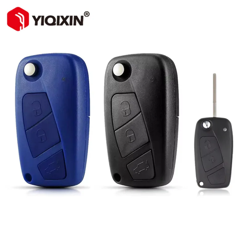 

For Fiat 500 Punto Ducato Iveco Stilo Ducato Panda EVO Idea Doblo Bravo Fiorino Remote Car Key Case For Citroen Peugeot Boxer