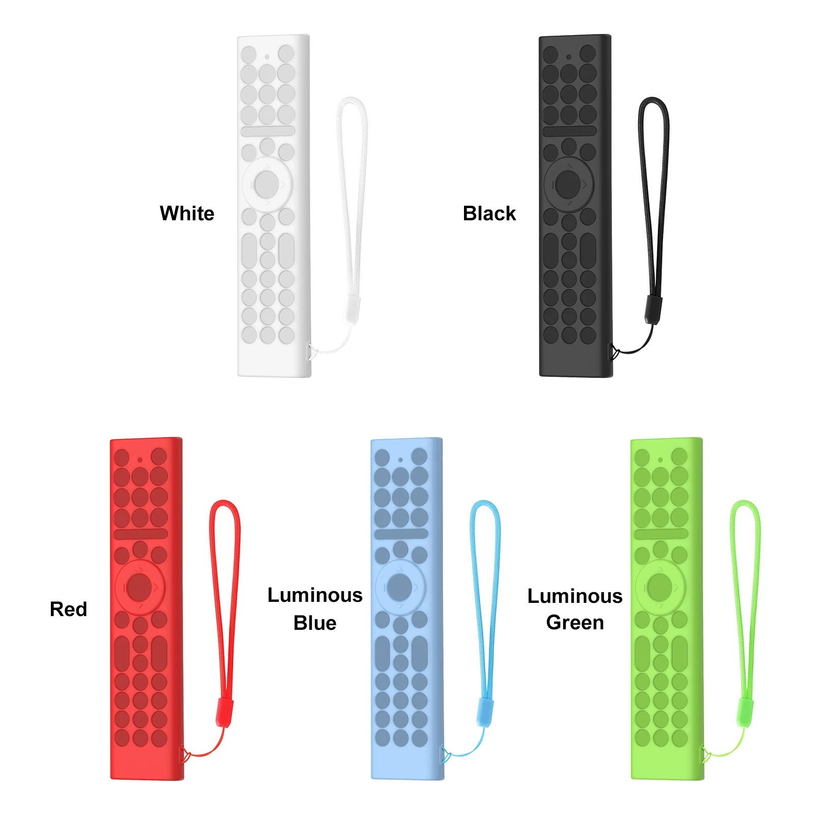 For HISENSE ERF2K38H Remote Control Protective Case Anti-Scratch Full-Coverage Silicone Protective Case Smart TV Accessories