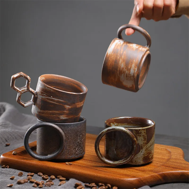 Creative Medieval Ceramic Mug Coffee Mug Ceramic Mug Nordic Afternoon Tea Simple Creativity