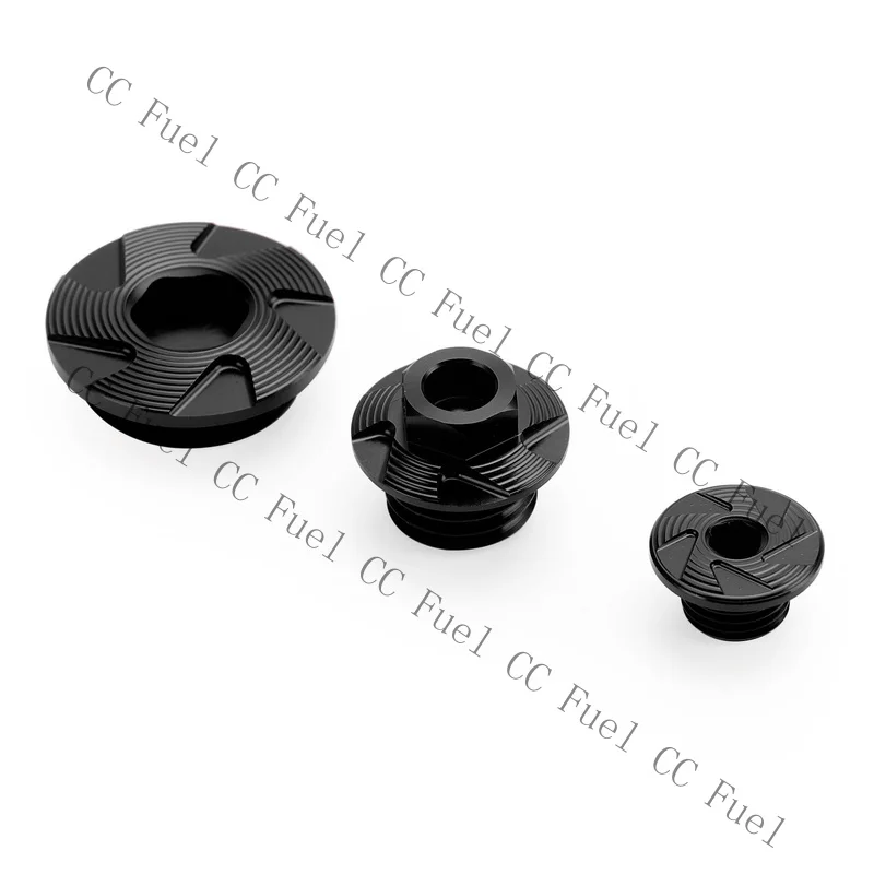 C+ BLACK OIL LOAD CAP CRANKCASE COVER KIT FOR HONDA CRF 150 250 450 R 02~17 T9