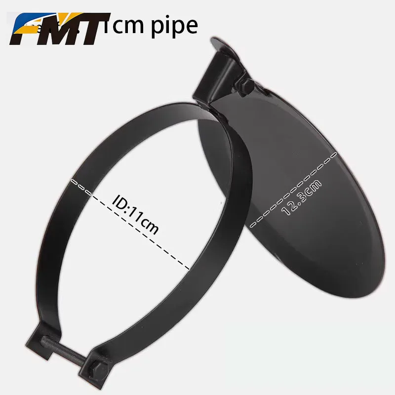 Generator exhaust pipe Rain cover for 110mm 90mm  exhaust funnel rainproof cover Exhaust pipe rain cap