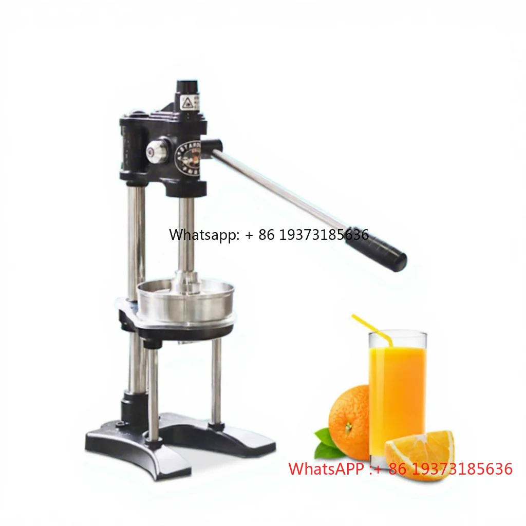 Commercial Stainless Steel Manual Juicer Hand Pressed Lemon Orange Pomegranate Multifunctional Pressing Juicer Machine