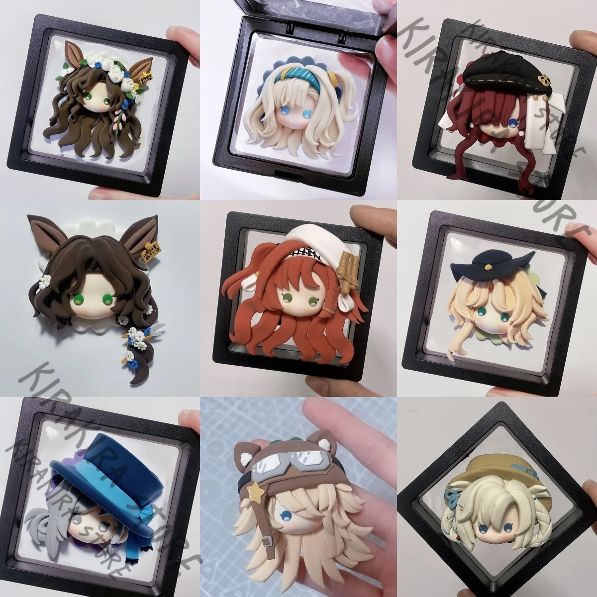 

Reverse:1999 Vertin Schneider Sonetto Cosplay Refrigerator Magnet Clay Figurine Model Kit Anime Kawaii Mascot Hissabeth Regulus