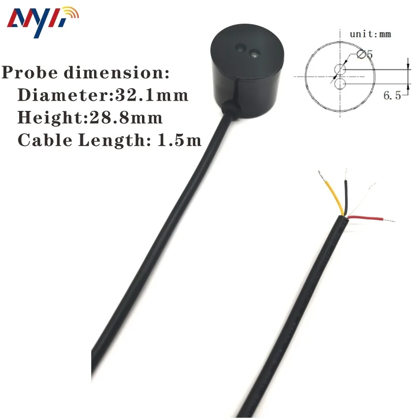 TTL to Optical Interface IR Near Infrared Magnetic Adapter Transmission Cable for IEC Meter MID Meter Reading