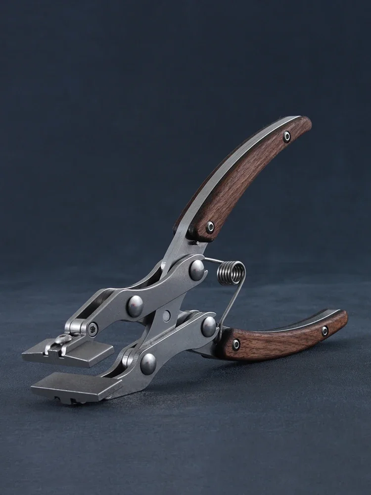 

Flat mouth pliers parallel pliers, handmade DIY leather tool pliers 38mm