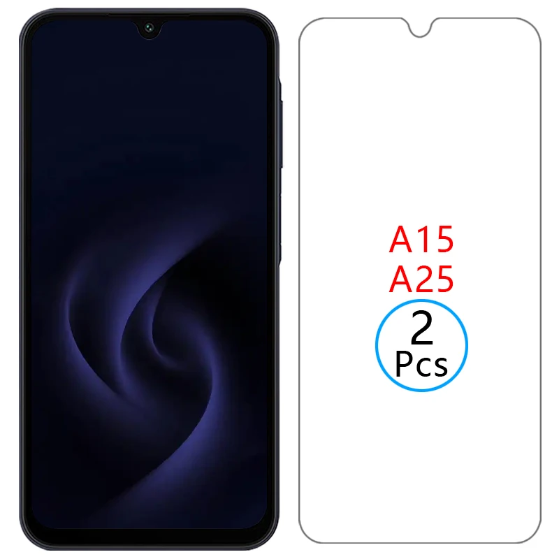 Funda para teléfono Samsung Galaxy A15 A25, cristal templado para A15 A25 15A 25A 4G 5G, cubierta trasera 360, Samsung Galaxy A15 A25